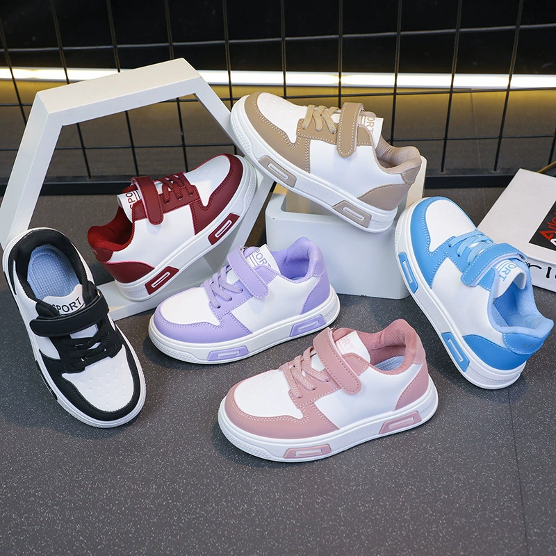 Весенне-осенние детские кроссовки 2025 года, низкие, повседневные, водонепроницаемые, для мальчиков и девочек, плоские, спортивные, для школьников