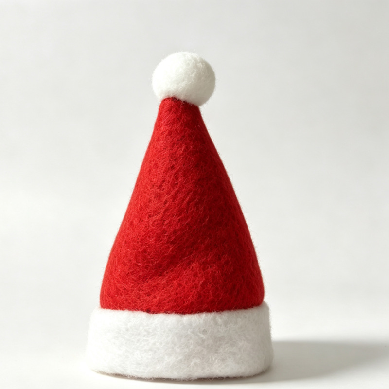 Mini sombrero de Navidad decoración sombrero de Navidad accesorios cubierta de cuchillo y tenedor de Navidad cubierta de cubierta