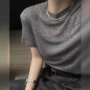 圆领薄款短袖显瘦t恤
