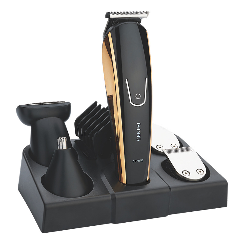 Juego de cortapelos eléctricos para el hogar Cortapelos eléctricos multifuncionales 5 en 1 Cortapelos eléctricos de corte de barba al por mayor transfronterizo