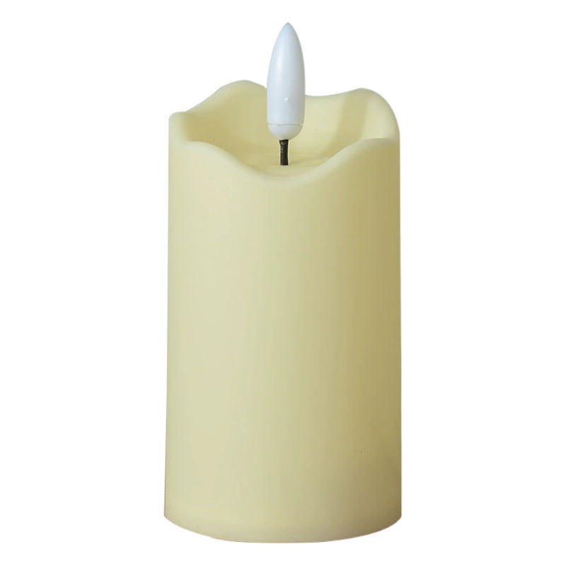 Электронная свеча 3D с эффектом пламени, свадебная, в оболочке из рисовой шелухи, красная, белая, оптом, LED, имитация пламени