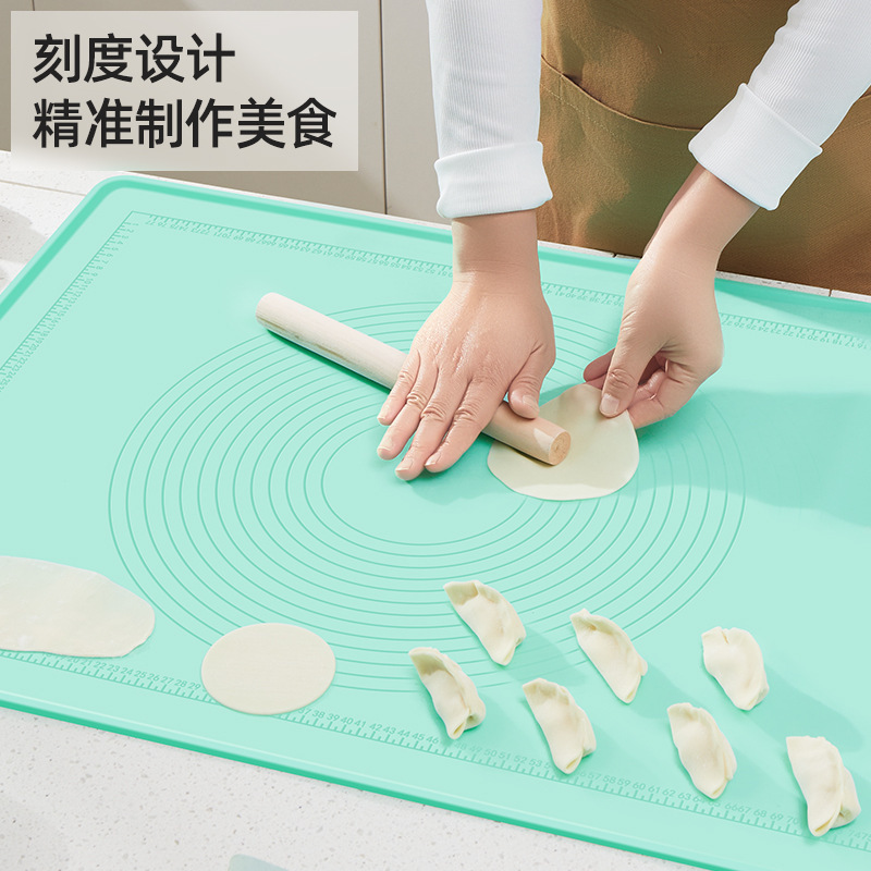硅胶揉面垫加厚食品级家用擀面和面板垫子防滑加大号厨房案板烘焙|undefined