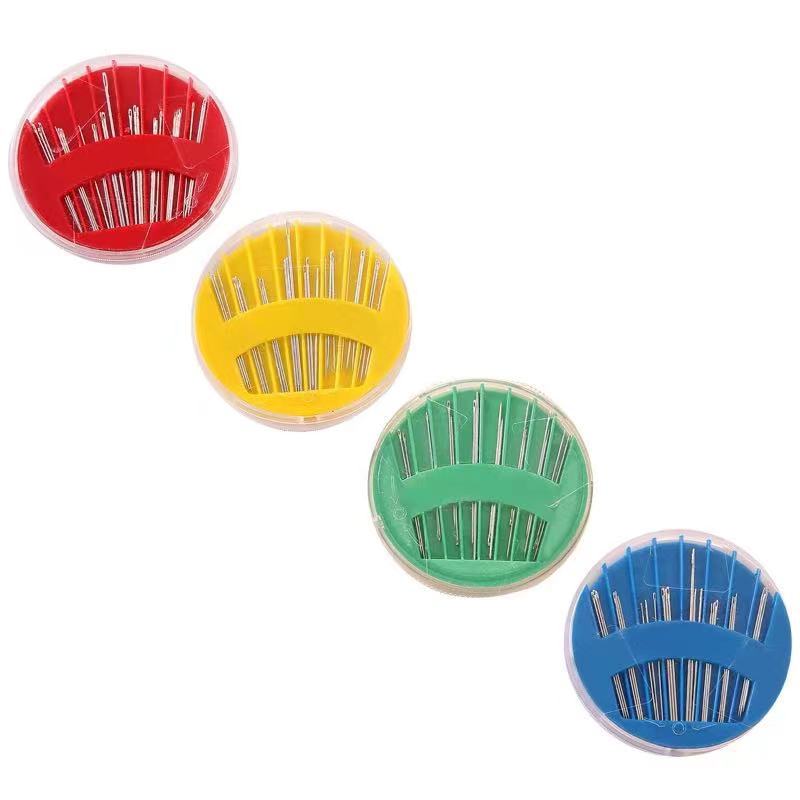 針針線家用針針盒縫衣服圓盤套裝毛衣傳統縫紉縫衣針手工針線盒