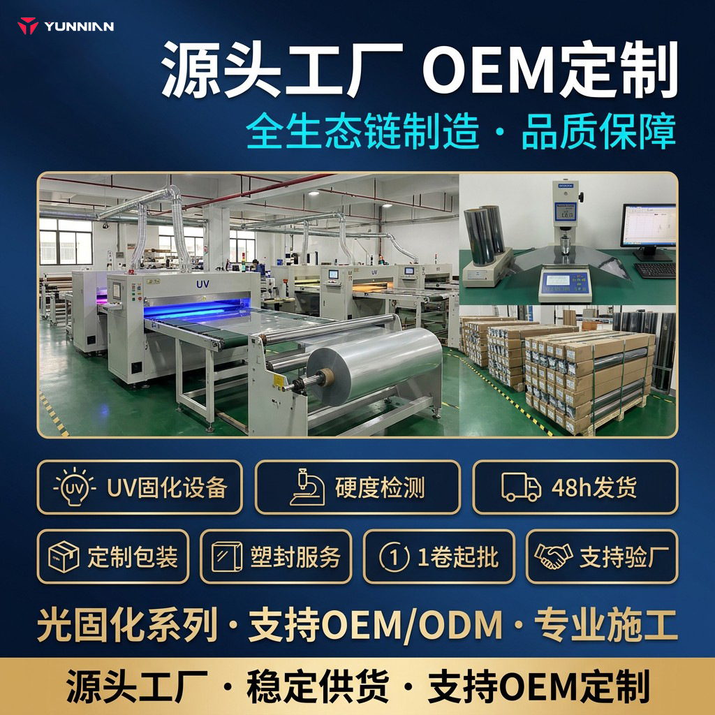 Light-Curing High-Transparency Sun Protection and Heat Insulation Car Glass Film, Easy to Install, 5-Year Warranty, Cross-Border Wholesale, Factory Direct Sales