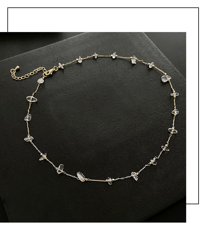 Fashion Solid Color Copper Plating Necklace 1 Piece