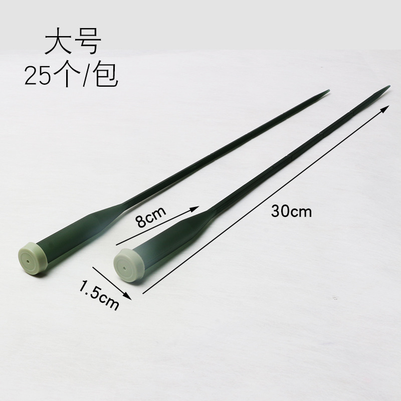 Huaxi flor fresca tubo de almacenamiento de agua alargado tubo de orquídea con palo orquídea mariposa injerto florista floral tubo de retención de agua