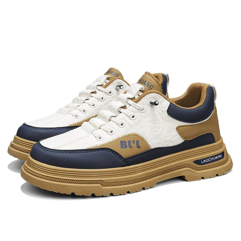 Zapatos de moda Martin para hombres británicos retro zapatos de skate otoño 2024 nuevos zapatos deportivos casuales bajos para hombres