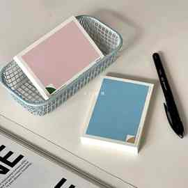 WHYpaper新款多巴胺彩色手帐便签 待办备忘记事便签手账