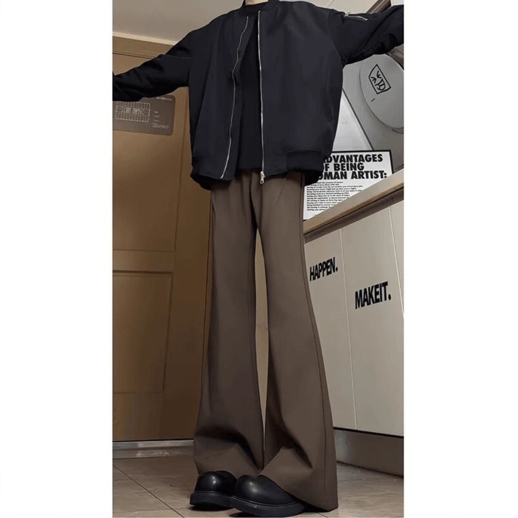 cleanfit Machete Micro Rasi Pants Men's Pendant High Sense Thin Suit Pants Straight Casual Pants