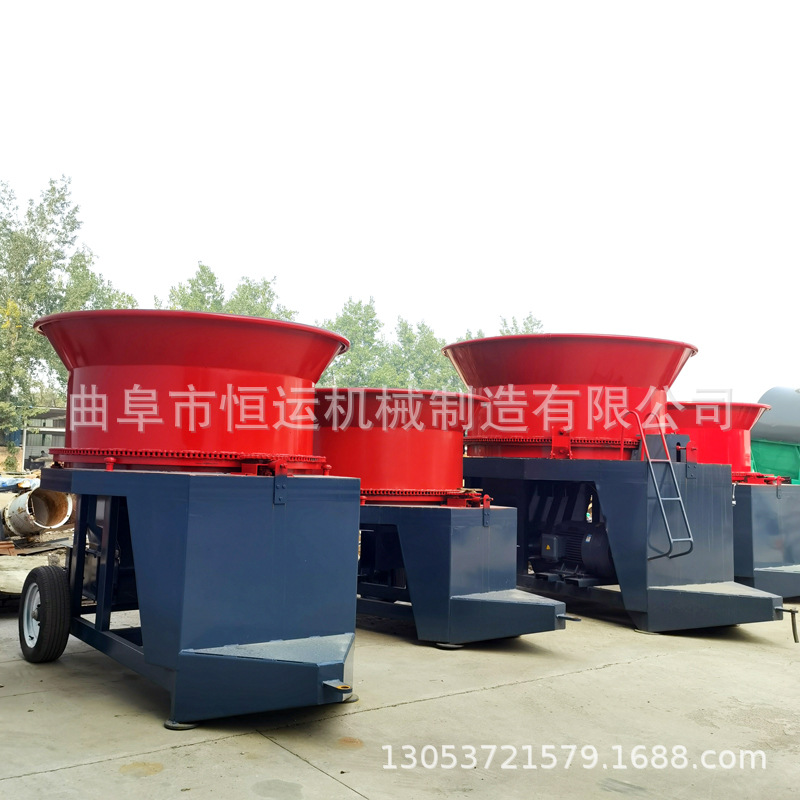 牧场大草捆破拆旋切机 稻草锤片式碎草机 圆盘秸秆粉碎机