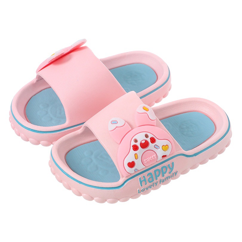 Zapatillas para niñas verano princesa Linda bebé interior casa niña Zapatillas para niños baño antideslizante Baño