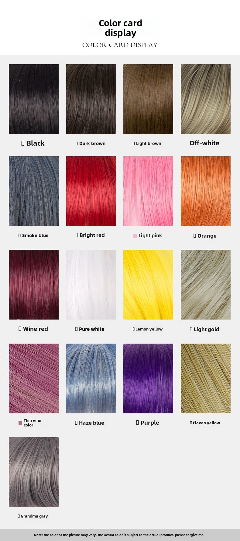 Shake Tone Internet Beliebte Perücke im gleichen Stil Damen Chemiefaser Langes Haar Große Welle U-förmiges Haarband Gestricktes Kopftuch Einteilige Halbabdeckung_voghion.com