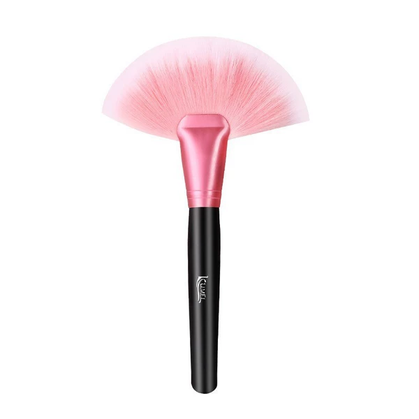 Fan -shaped high -gloss brush
