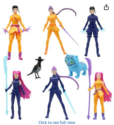 Caza de brujas transfronterizas 6 series de bolsas ciegas hechas a mano desmontaje Le muñeca modelo de muñeca decoración de escritorio llavero