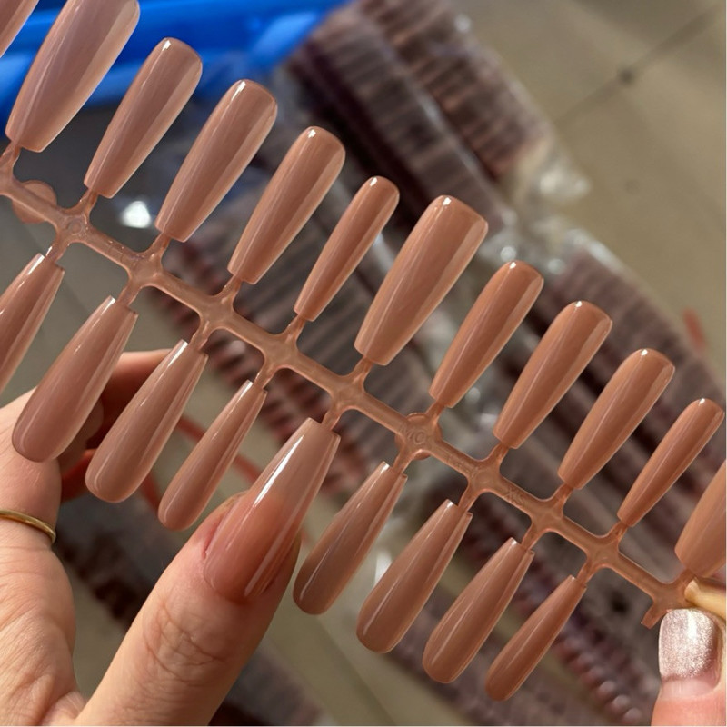 Nail gel hand-sprayed nail piece blush gradient semi-finished product wearing a full paste of 30 prefabricated nail pieces