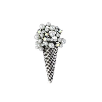 Summer Cartoon Ice Cream Brooch Yaxa sancaqları - h3-3-2322