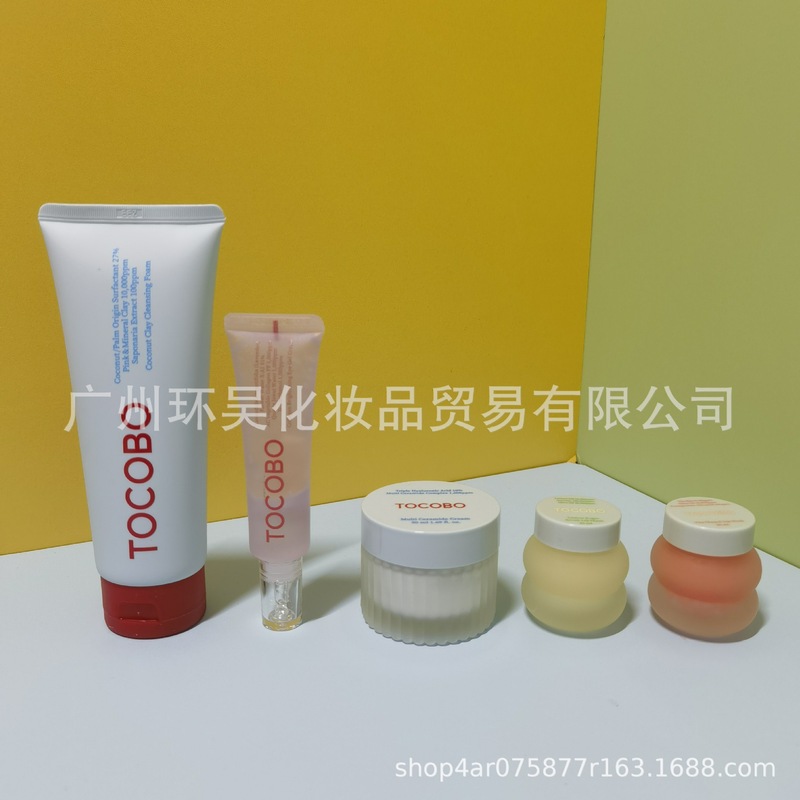 跨境新版TOCOBO椰子洗面奶泡沫深层清洁去角质洁面控油150ml代发|undefined