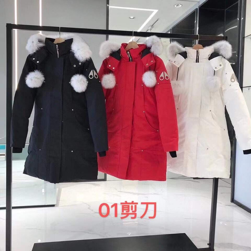 Foreign Trade Cross-Border Silver Scissors 01 Women's Fox Fur Collar Cold-Proof Winter down Jacket Extreme Cold Outdoor Thickeneding