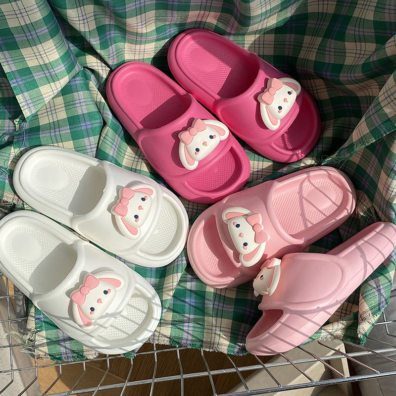 Zapatillas lindas de las mujeres EVA super suave casa antideslizante desodorante 2023 de dibujos animados todo partido sandalias calientes