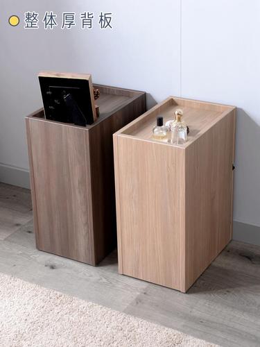 IYR7 Simple Mini Bedside Table Small Ultra-Narrow Bedside Cabinet Extremely Narrow Gap-Fitting Cabinet Solid Wood 15/20/25