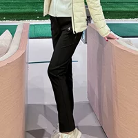 TASHI GOLF женские весенние тонкие бархатные узкие брюки для гольфа с высокой талией для женщин, облегающие эластичные модные спортивные брюки