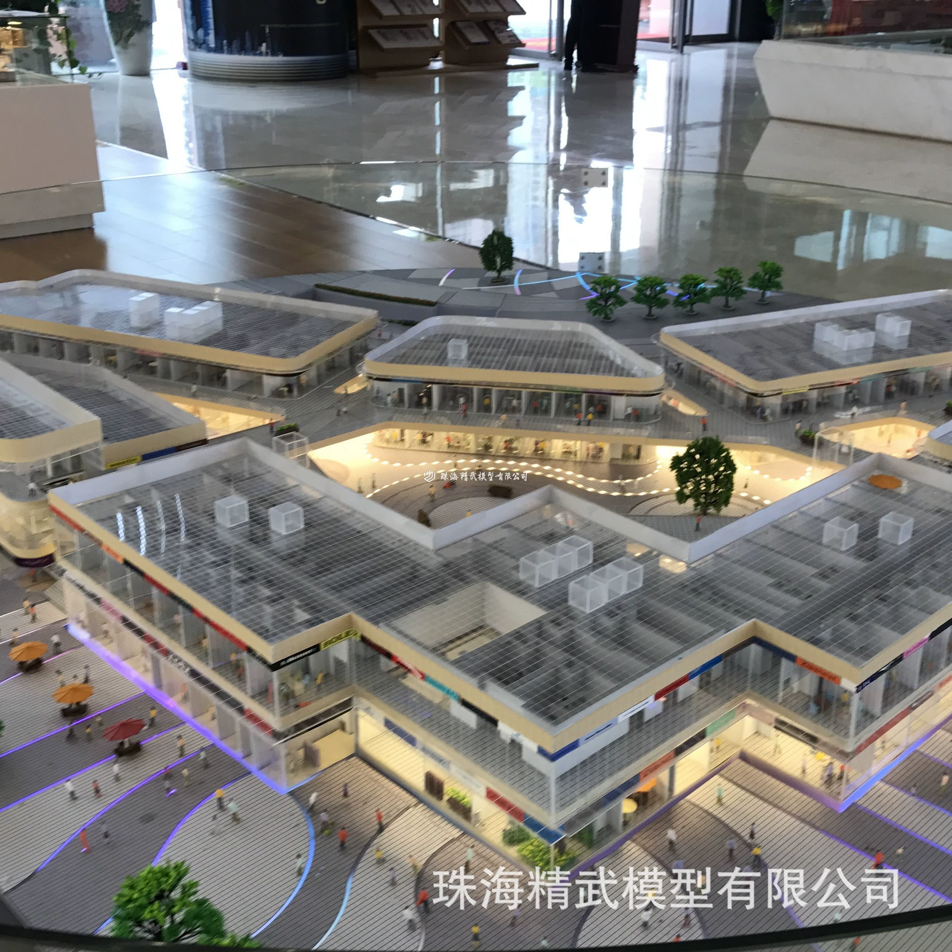 Центр экспериментов по недвижимости, песочная модель экологического парка, производство песочных моделей