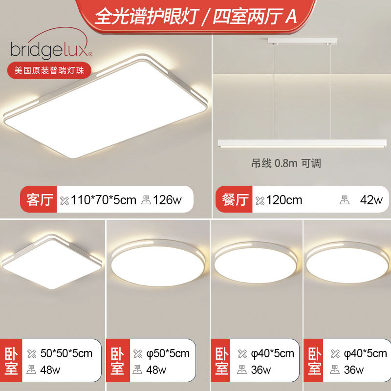 [puri full spectrum] four bedrooms and two living rooms a-one-line chandelier