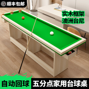 Pocket Snooker Table Adult Trainer Five-Point Billiard Table Home Training Small