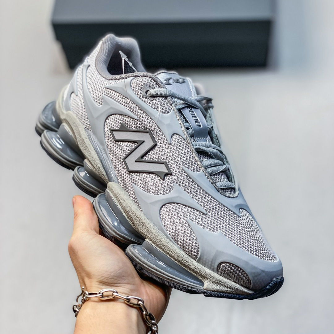Pure Original Nb2000 Running Shoes, Lightweight and Breathable Mesh Running Shoes, Thick-Soled Heightening Sports Shoes, Daily Work Clothing Shoes for Men and Women
