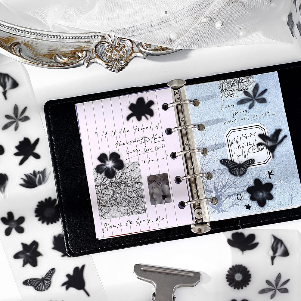 Infeel.Me troquelado cinta PET niebla serie única animal marino tema manual cuenta bricolaje decoración collage