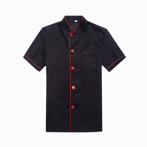 Chef uniforms, chef work clothes, men's long-sleeved white uniforms for catering, bakery restaurant hotel work clothes for women