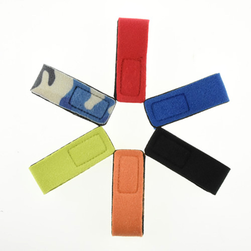 Fishing Rod Grip Lure Rod Binding Strap Diving Material Non-Slip Strapping Tape Velcro Hook-and-Loop Handle Bar Rod Binding Cord Lure Rod Holder