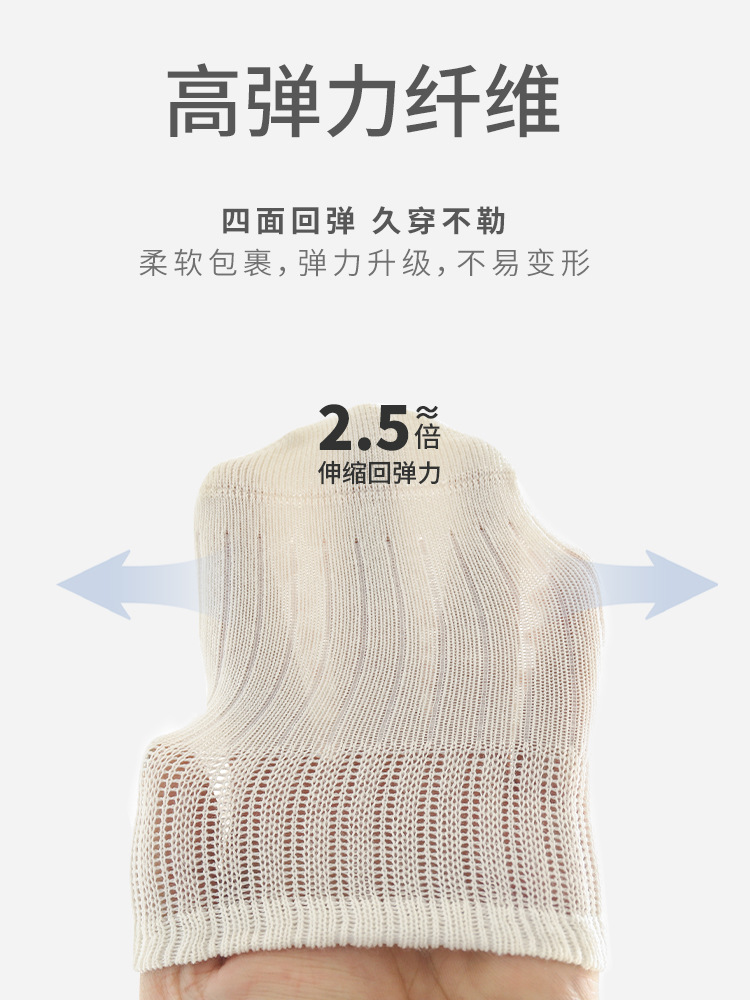 2024 primavera nuevo bebé piso calcetines interior completo inferior pegamento sin hueso antideslizante fresco niños y niñas bebé niño Calcetines