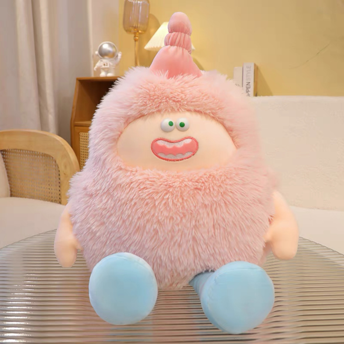 Muñeca peluche 8" máquina garras, regalo lanzamiento boda