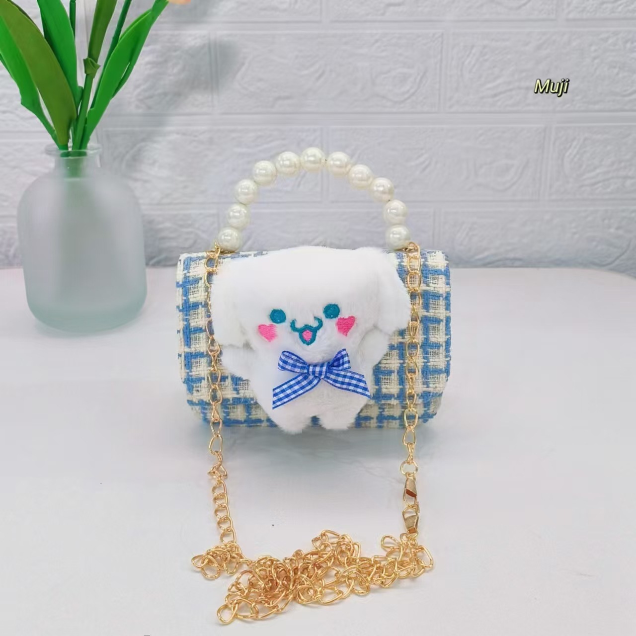 Melody Pearl bolso, bolso de la princesa Kulomi, bolso de cadena, bolso pequeño, bolso de hombro para niñas, bolso de accesorios