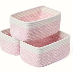 工場直販 Amazon ベストセラー綿ロープ収納バスケット ホリデーギフトバスケット 赤ちゃんペットのおもちゃ フルーツ収納バスケット