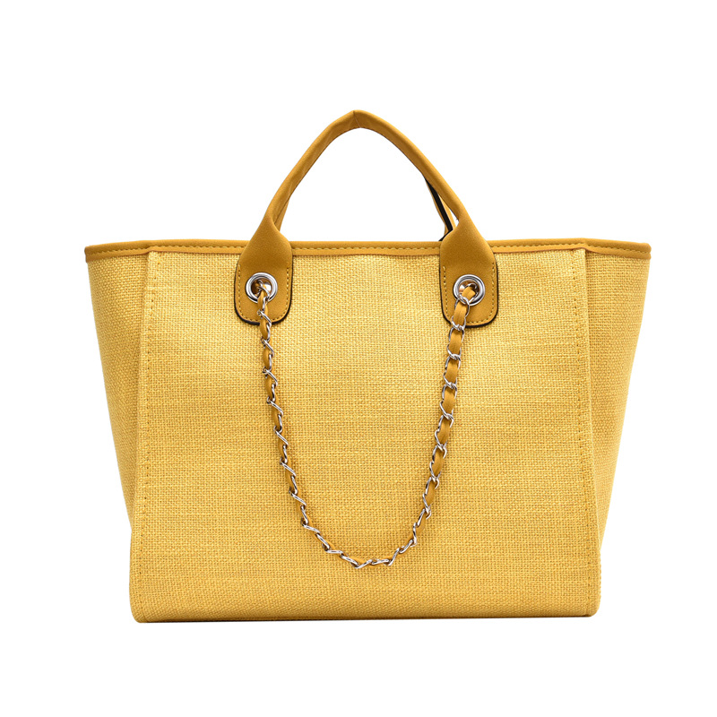 1069g Weight Zipper Closure Type Double Shoulder Straps Strap Type Tote Bag Bags Type Daily Occasion Canvas Material Solid Color Pattern All Seasons Season Women'S Gender Fashion Style Square Shape Sewing Craft Medium Size Women's Medium All Seasons Canvas Fashion Tote Bag 17