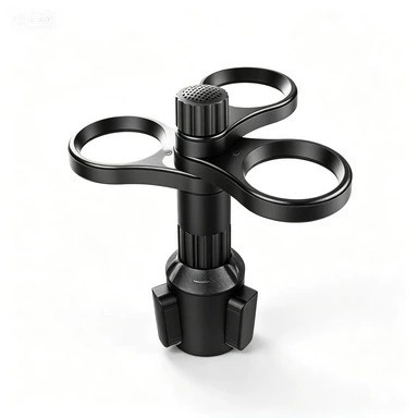 Car cup holder/beverage holder | version - b15-car-mounted-tray-and-cup-holder-universal-round-cup-holder