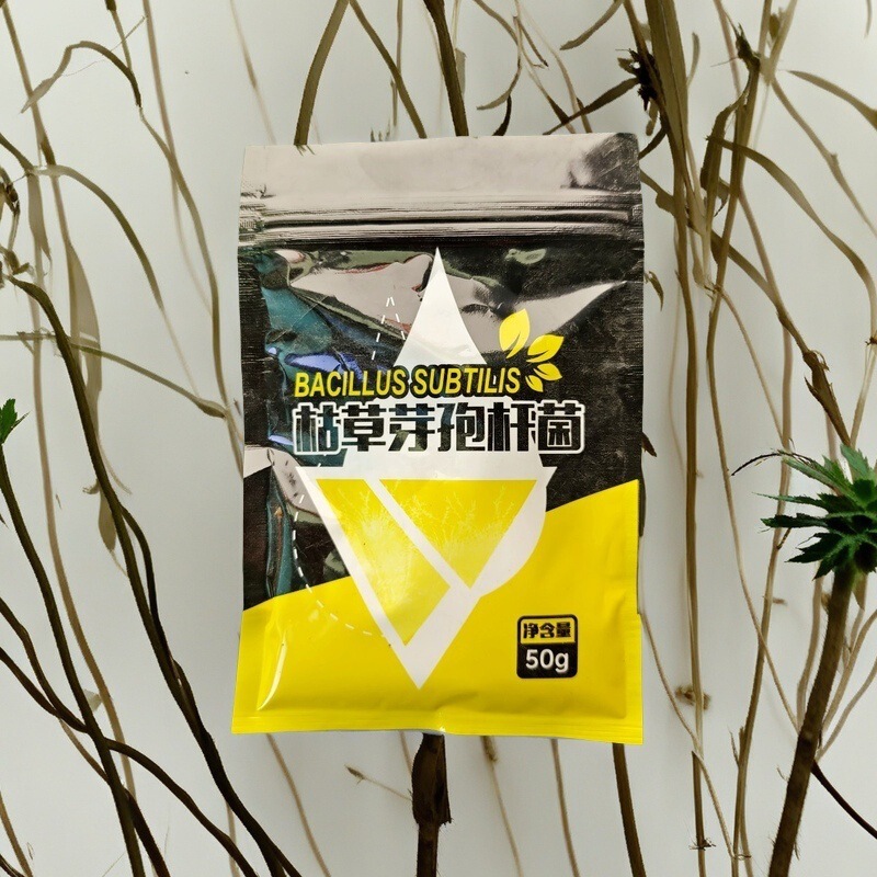 50グラム袋入り枯草芽胞菌農業用栽培抗重作根壮苗改善土壌微生物菌剤|undefined