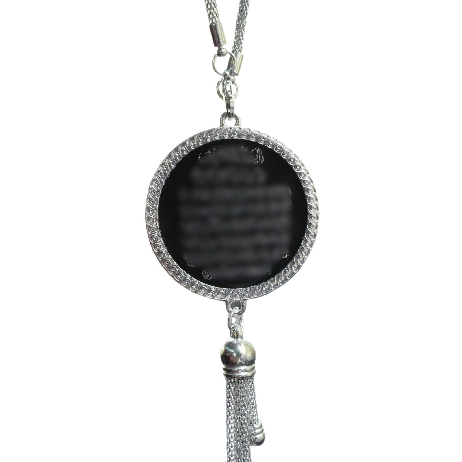 Cross-Border Middle East and Southeast Asia Zinc Alloy Car Seat Prayer Beads Scripture Car Hanging Ornament Car Accessory Source Factory