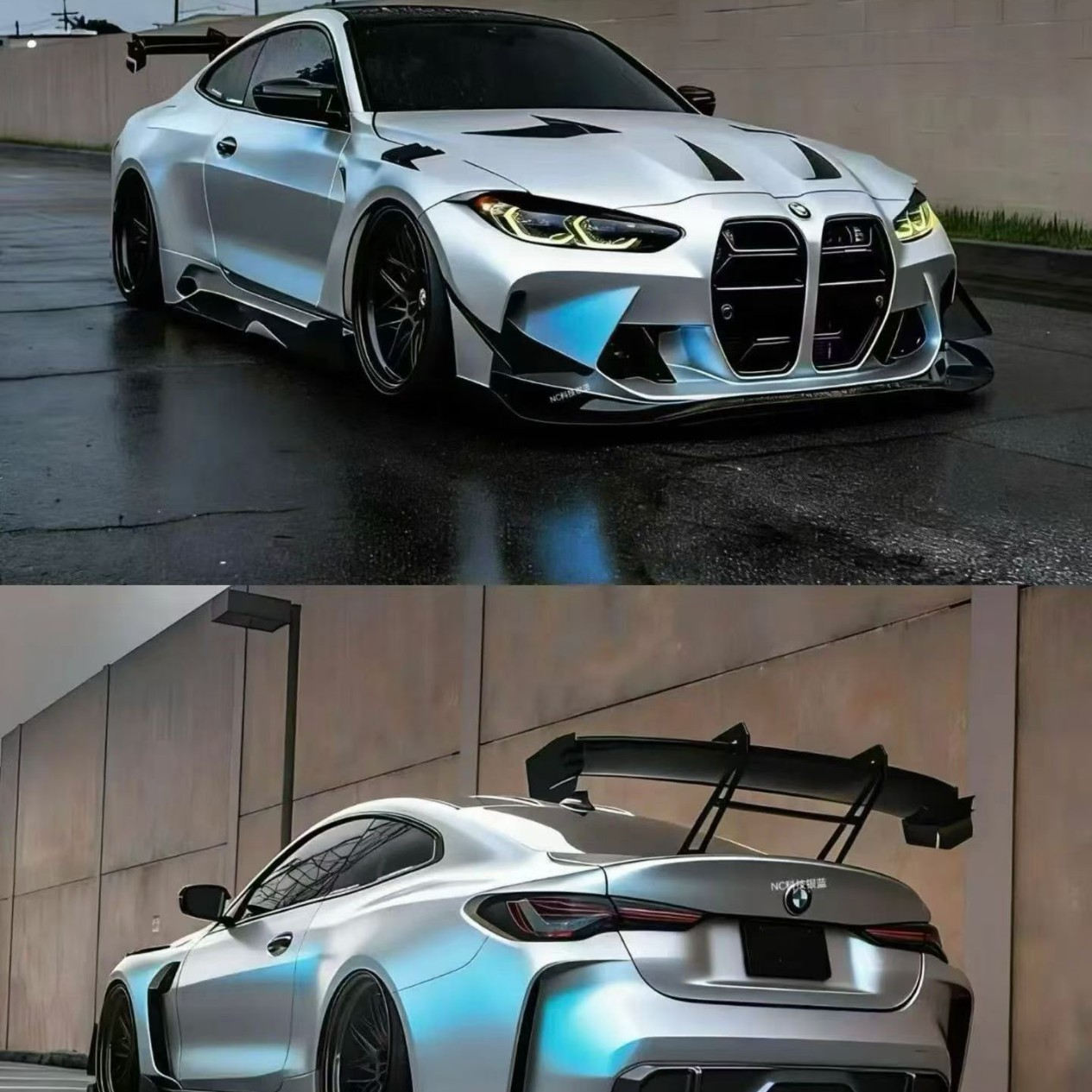 Tpu Technology Silver-Orange Pet Technology Silver-Gold Color-Changing Full Car Wrap Film Automotive Film Pet Technology Silver-Purple Factory Wholesale