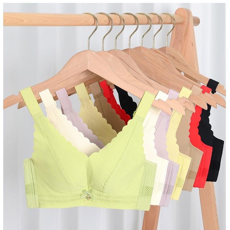 New beauty back women's push up Wormwood small chest big outer expansion cover breast anti-sagging underwear antibacterial anti-mite bra