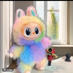 拉布布现货高品质四代祖国版毛绒公仔批发心动盲盒搪胶脸潮玩礼物