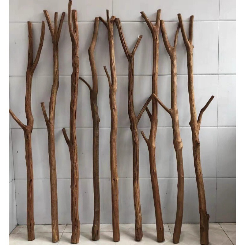 Dead Wood Branches Handmade Materials Clothing Store Clothes Rail Retro Color Partition Branch Decoration Pendant Natural Dry Branches