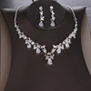 High-end accessory for bride, necklace, chain, set, wedding dress, Aliexpress