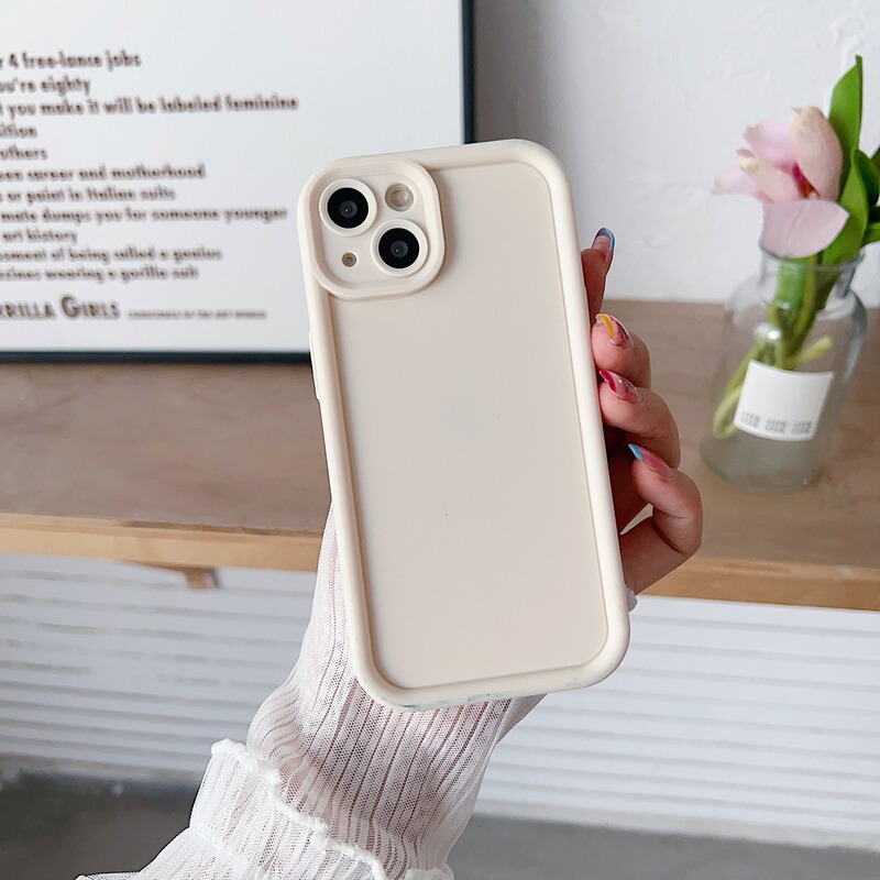 Emery Skin Feeling Shell Premium Feeling iPhone15 Phone Case for Apple 14/13 All-inclusive 11 Solid Color 12pro Emery Skin Feeling Shell Premium Feeling iPhone15 Phone Case for Apple 14/13 All-inclusive 11 Solid Color 12pro