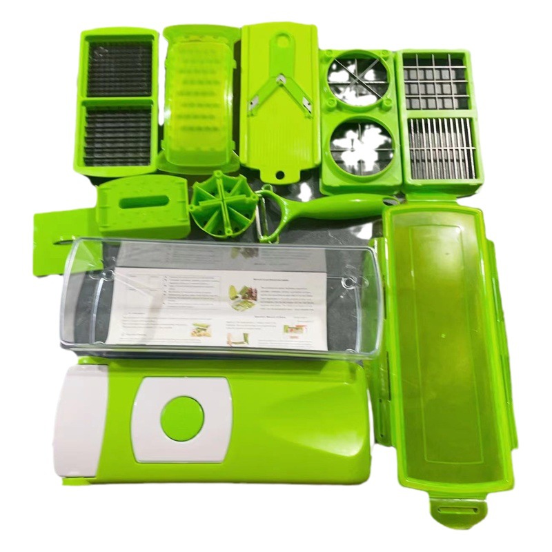 Multi-función cortador de verduras Amazon manual máquina de cortar trituradora rallador traje fábrica al por mayor
