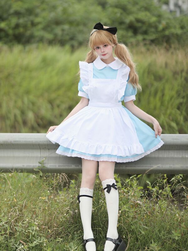 新製品不思議の国のアリス COSPLAY 服メイド服ハロウィン衣装二次元ロリ|undefined