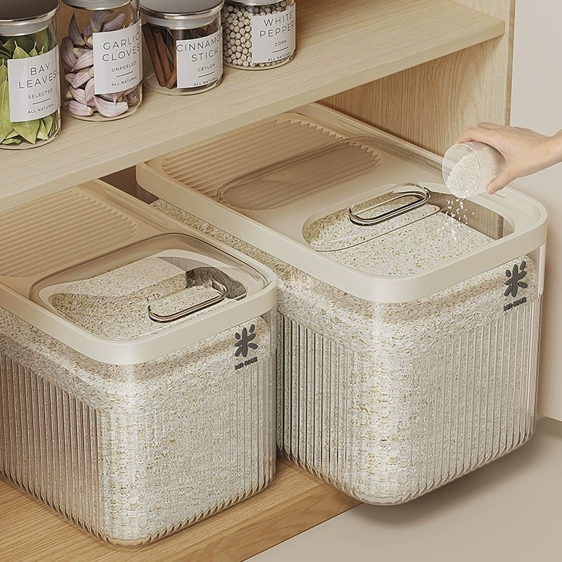 Ведро для риса, герметичный бытовой, защищенный от насекомых и влаги, ящик для хранения риса, новый контейнер для хранения риса, защищенный от насекомых резервуар для риса, бесплатная доставка