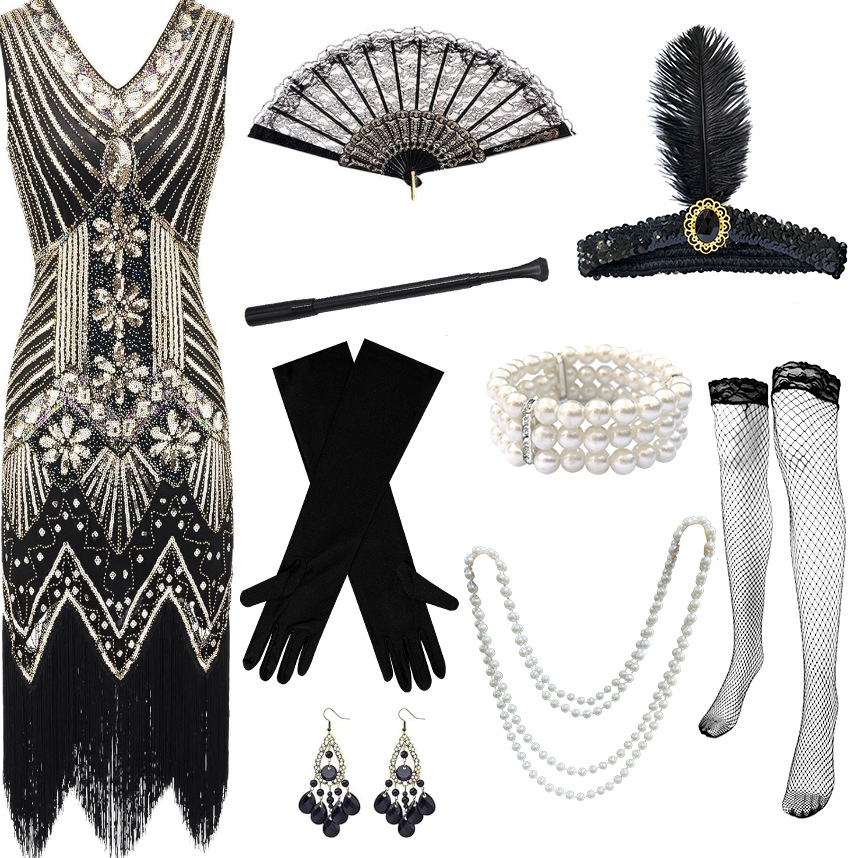 블랙 골드 9종 세트(접이식 담배봉 버전)